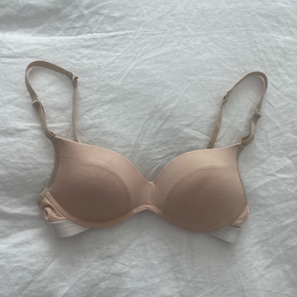Lively The all day No-Wire pushup Bra: Toasted Almond - 34B